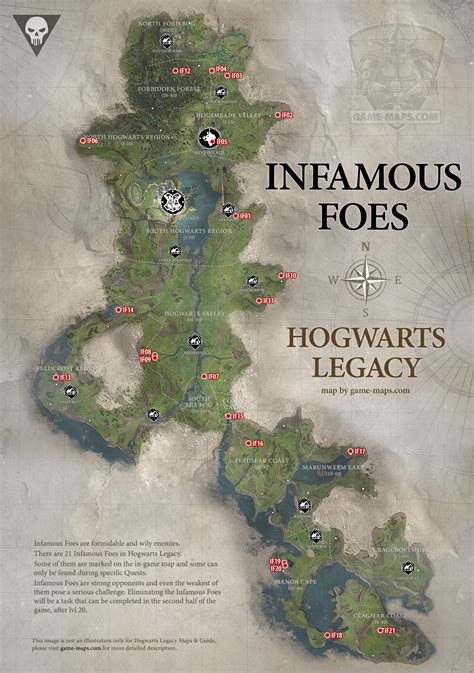 infamous foes hogwarts legacy|All Infamous Foe Locations In Hogwarts Legacy